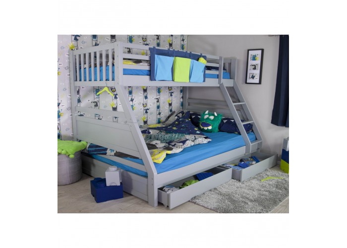 Ollie Triple Sleeper Bunk Bed, Ollie Bed Frame Size